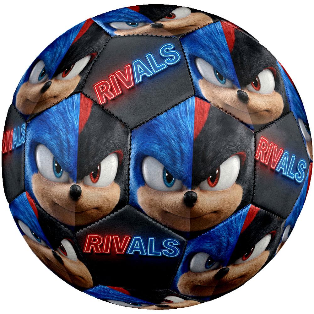 1pc Sonic the Hedgehog Soccer Ball Size 5 Indoor Soccer Ball Fashion Colorful Backyard Game - Great For Sports Fans Gift HE53