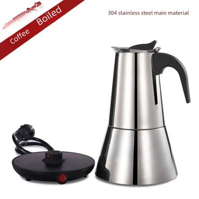 Электрическая кофеварка-эспрессо из нержавеющей стали