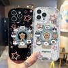 Cream Wave Curved Silicone Glossy Soft Case Cute Cartoon Animals Printed Shell Mobile Phone Back Cover for iPhone Samsung Xiaomi