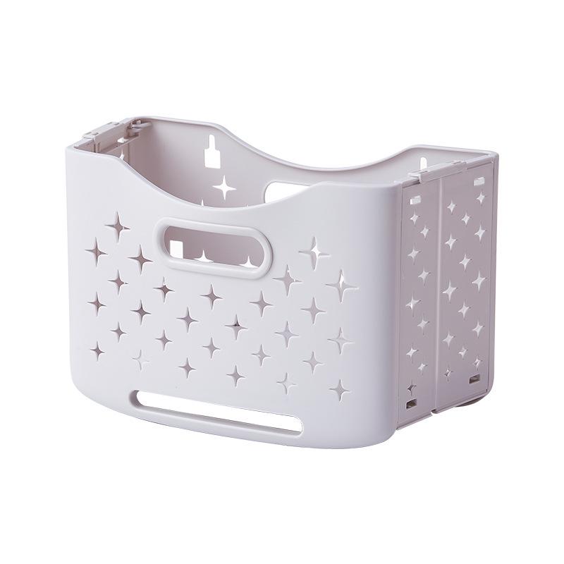 Wall-Mounted Foldable Laundry Basket: Large Capacity, Multifunctional Storage