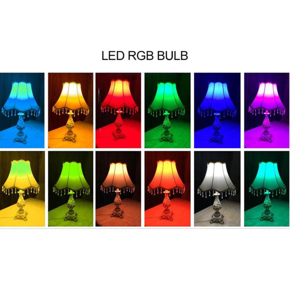 E27 Светодиодная RGBW Лампа Прожекторная Лампа 220В Светодиодные Лампочки 4Вт 10Вт 15Вт ИК Пульт Дистанционного Управления Светодиодная Лампа 2835 SMD Диммируемая Волшебная Лампочка 110В