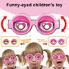 Очки с подмигивающими глазами Смешные Новинка Мигающие очки Прикол Реквизит для фотобудки для вечеринок, выступлений, мероприятий