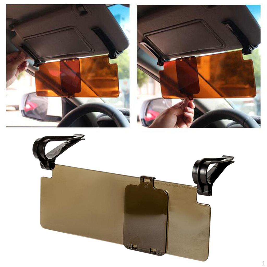 Car Anti Glare Sun Visor Extension 2 In 1 Protector Accessory Windshield Extender for