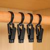Подвесной органайзер для шляп, стойка с 6 зажимами, держатель для кепки, вешалка для одежды, шарф, носки Han B9T3