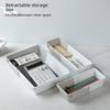 Retractable Desktop Drawer Storage Box for Office Essentials