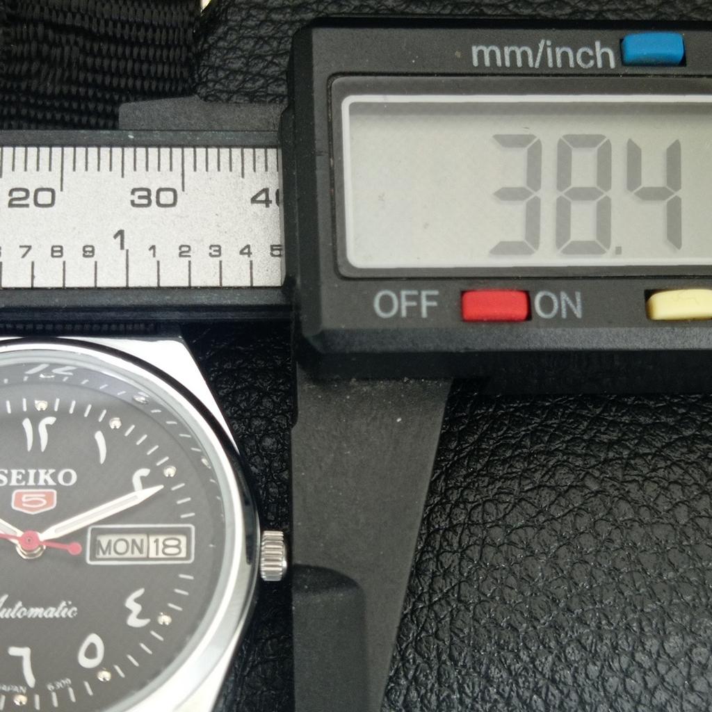 ВИНТАЖНЫЕ ОТРЕМОНТИРОВАННЫЕ МУЖСКИЕ ЧАСЫ SEIKO 5 АВТОМАТИЧЕСКИЕ 6309A ЯПОНИЯ ЧЕРНЫЕ a442591-1
