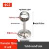 304 Stainless Steel Ceiling Mount Clothes Drying Rack with Flange Base for Cabinets and Balconies