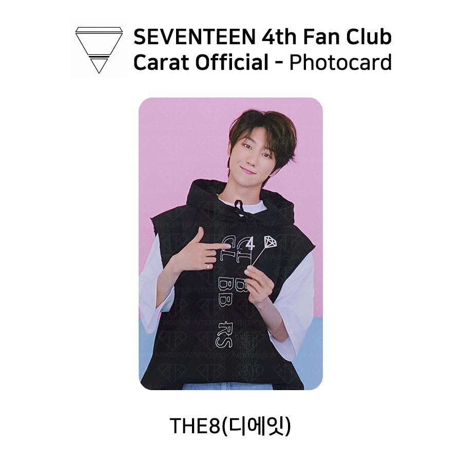 Seventeen Fan Club Carat 4th Term Goods Official Photocard KPOP