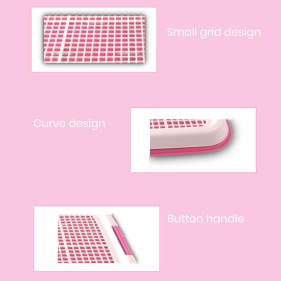 Туалет для приучения собак к горшку в помещении с высоким ограждением, съемный, легко моющийся, переносной, туалет для домашних животных, товары для животных