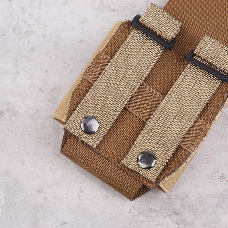 Handcuffs Pouch Molle Shackles Case Universal Handcuffs Holster Quick Release Standard Chain Cuffs Holder For Tactical Vest