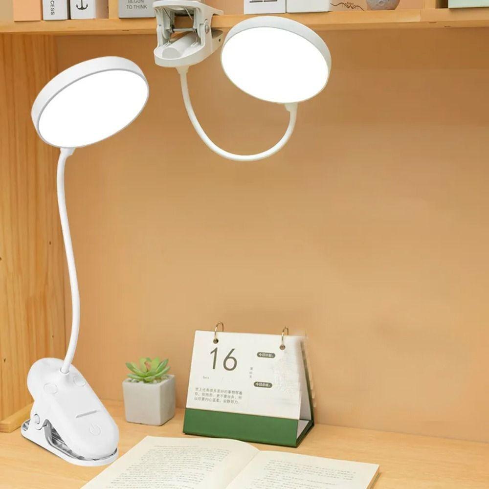 With Clip Reading Night Light USB Charging LED Light Creative Table Lamp Gift