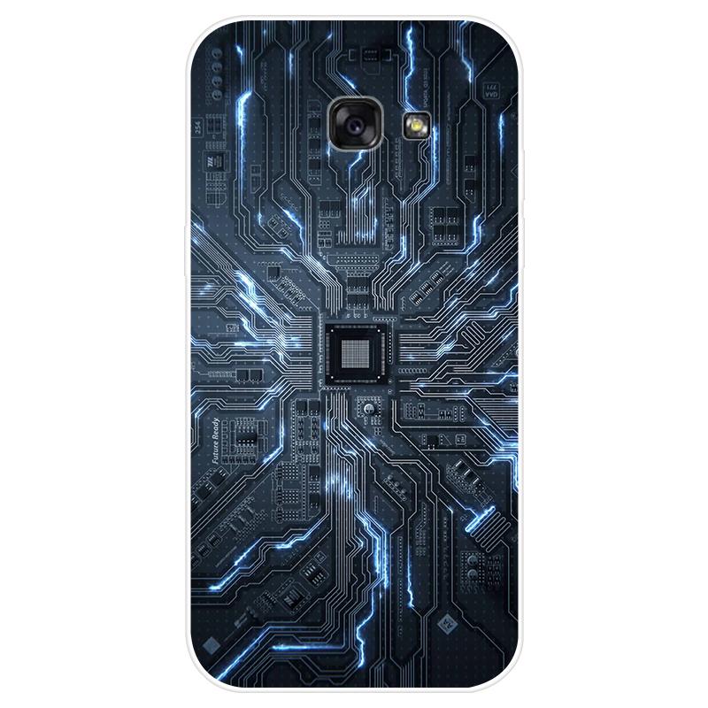 Для Samsung Galaxy A 5 A52017 SM-A520F чехол Мягкая силиконовая задняя крышка модный чехол для телефона с мультяшным рисунком