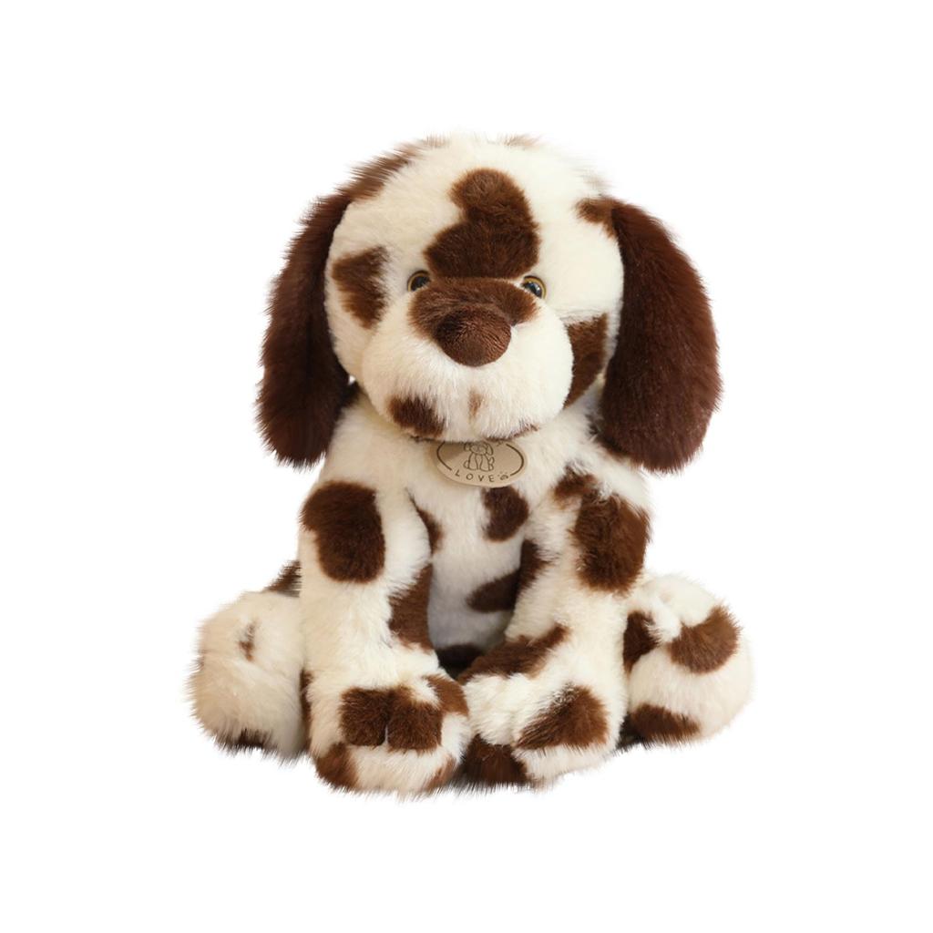 Soft Toy Cute Sitting Dalmatian Plush Doll