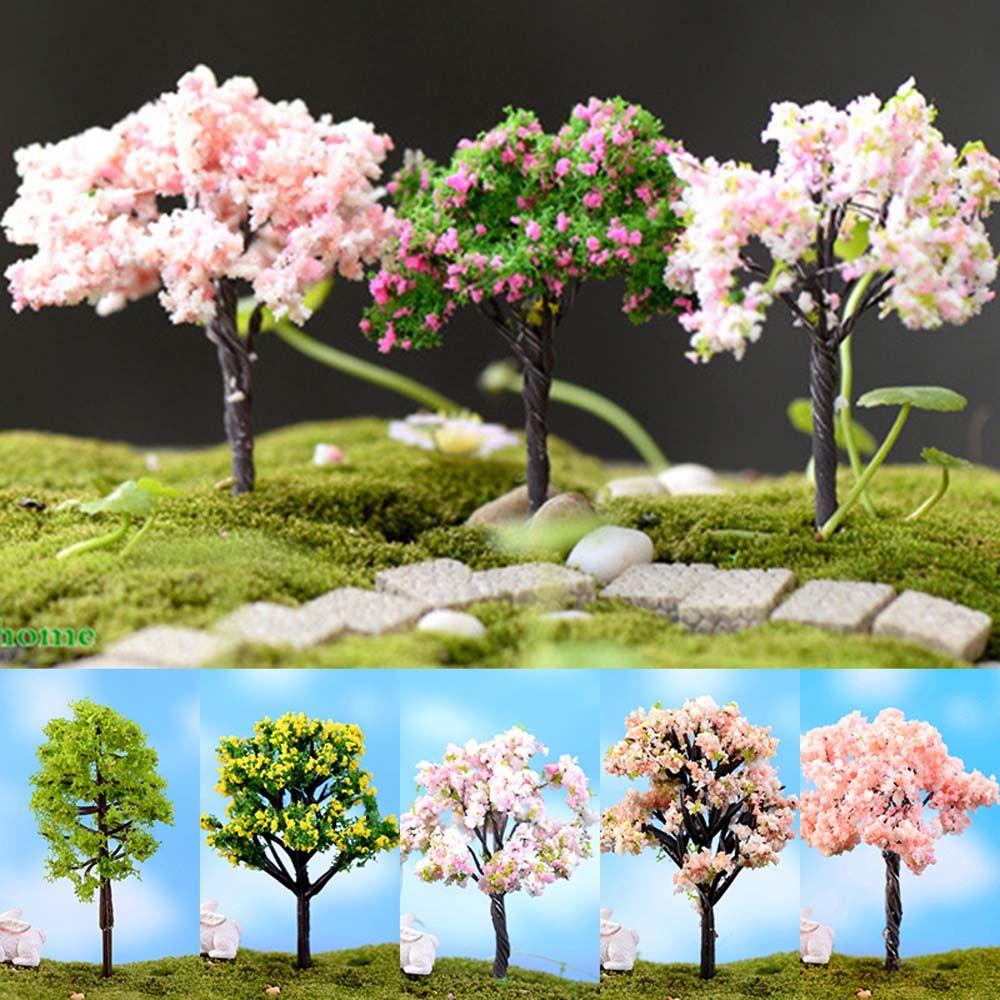 Plastic DIY Accessories Decoration Fairy Crafts Miniatures Simulation Tree Terrarium Landscaping