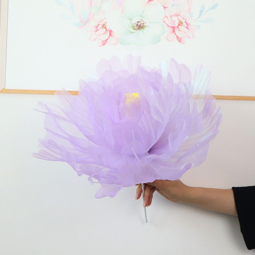 Colorful Peony Flower 3D Fake Flower Fashion Simulated Flower  Shopping Mall Hotel Set