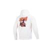 Jordan Logo Print Fleece Pullover Hoodie Men Hoodie White DV7593-030