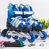 Регулируемые ледовые и роликовые коньки для детей и взрослых со светящимися огоньками