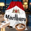 Marlboro Print Blanket - Soft & Comfortable, for Bedroom, Travel, Sofa, Home Decoration - Birthday Christmas Gift for Friend