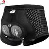 X-TIGER Men's Cycling Underwear Shorts 5D Gel Pad Breathable Non-Slip Bike Shorts Bike Underpant MTB Road Bike Riding Shorts