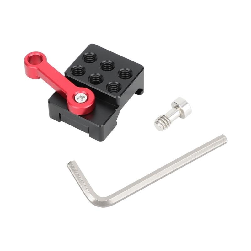 Aluminum Quick Release Clamp Quick Release Clamp with 1/4inch Threads For Studio Equipment Photography Accessories