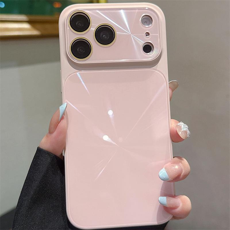Совместимый чехол для iPhone 11-17 с кольцом, держателем для ремешка на запястье и градиентным дизайном