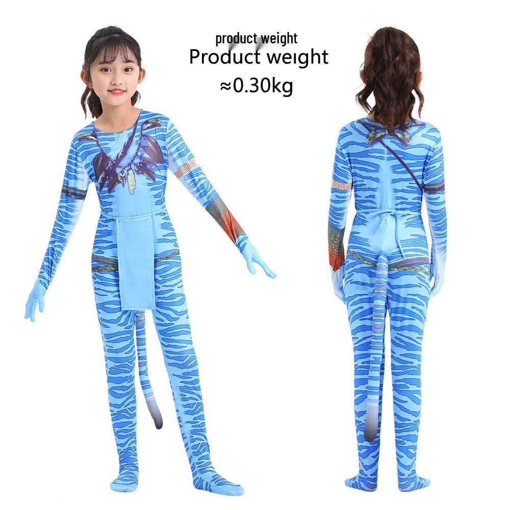 Avatar 2: The Way of Water Cosplay Jumpsuit for Kids & Adults - Role-Playing & Stage Performance Costume
