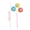 Colorful Windmill Cartoon Pinwheel Wind Spinner Home Garden Yard Decor Kid Toy