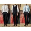 Casual Slim Plain Mens Solid Skinny Neck Party Wedding Tie Necktie