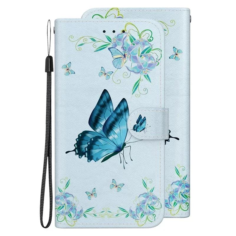 1/10VII Чехол для Sony Xperia 1VII 10VII Coque Мультяшный кожаный чехол для Sony 1VII Xperia 10VII Funda Чехол-книжка с кошельком