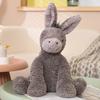 23/40/60 см милые игрушки Burro Peluche, милый серый осел, плюшевые куклы, мягкие животные для младенцев, декор комнаты на день рождения, подарки