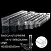 100/200/300/500 мм акриловый квадратный прозрачный органический стеклянный стержень материал для самостоятельной модели