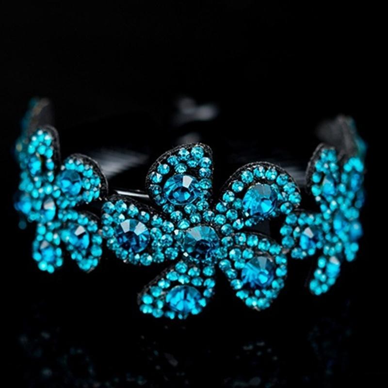 Модные женские заколки со стразами и жемчугом, цветок, хрустальная заколка для волос, когти, птичье гнездо, твист-клип