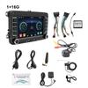 2 Din Автомагнитола GPS Android Auto Carplay Для Volkswagen Golf MK5 MK6 Jetta Passat CC 7" Автомагнитола GPS Wifi FM Аудио