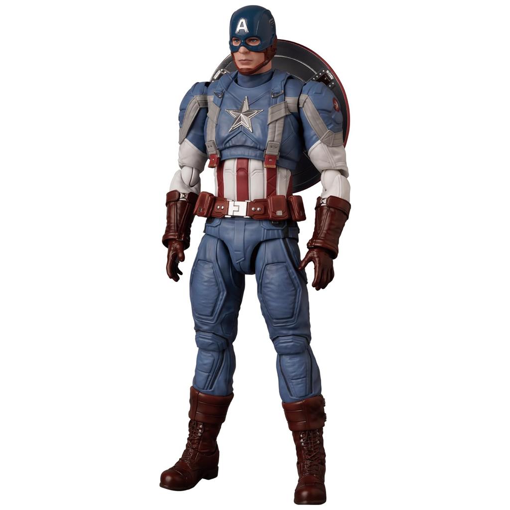 MAFEX CAPTAIN AMERICA Капитан Америка высота 160 мм окрашенная фигурка №220 (Классический костюм) приблизительно. Немасштабируемый
