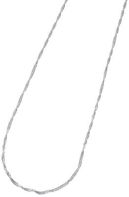 And Me Jewelry Чистая платина 999 пробы ожерелье цепочка винтового типа свободная 45 см [You Box] - [Подарочная упаковка]