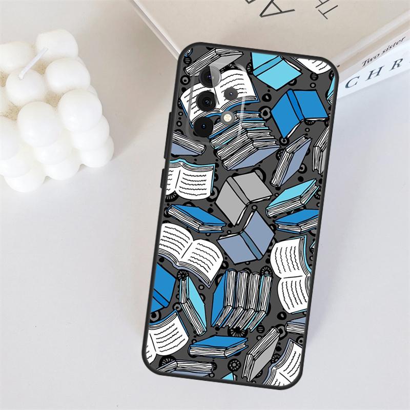 Library In Wonderland For Samsung Galaxy A53 A33 A55 A35 A15 A22 A32 A52 A54 A34 A14 A56 A36 A26 A16 A05 A06 Case