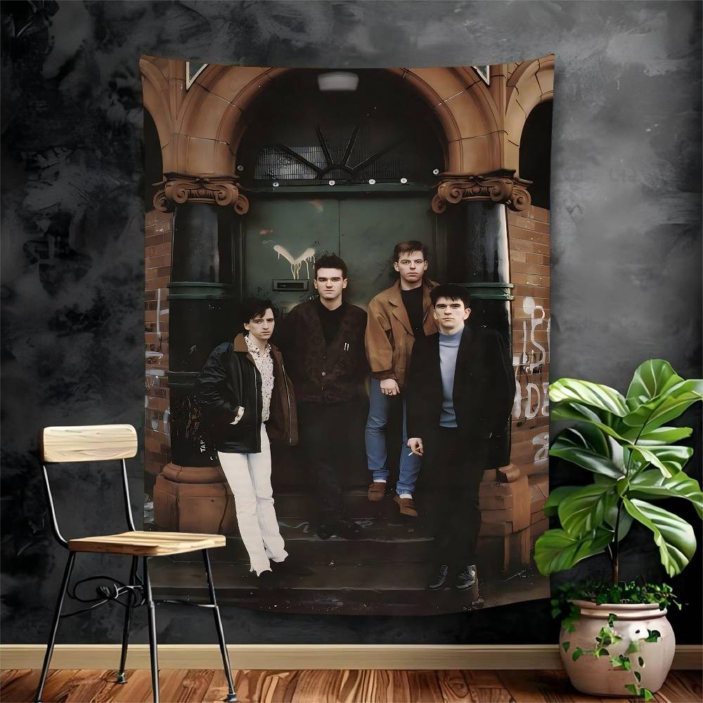 Британская рок-группа The Smiths DIY Настенный гобелен Подвесной Таро Хиппи Настенные ковры Комната в общежитии Домашний декор