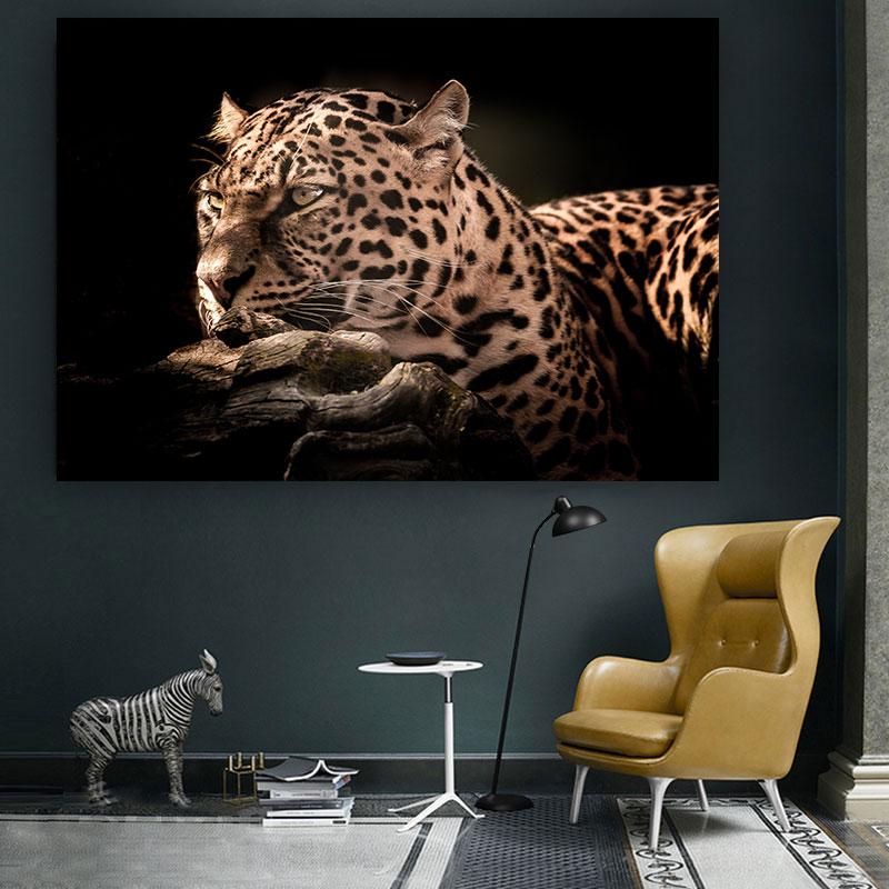 Леопардовые фотографии, постеры, принты, гепард, холст, картина, настенное искусство, черно-белое животное для гостиной, домашний декор, Cuadros