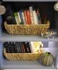 Rectangular Water Hyacinth Basket Ravi 29X22Xh8Cm 91867 1 Pc