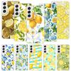 Летние Фрукты Лимон Чехол для Телефона Для Samsung Galaxy S26 S25 Edge S24 S23 FE S22 Ultra S21 Plus S20 + Fundas Cover Coque Galaxy S25