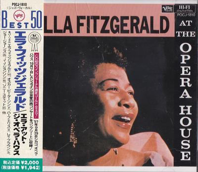 CD ЭЛЛА ФИТЦДЖЕРАЛЬД Ella At The Opera House POCJ1810 Verve Records 1990 Япония ObiJazz Б/у