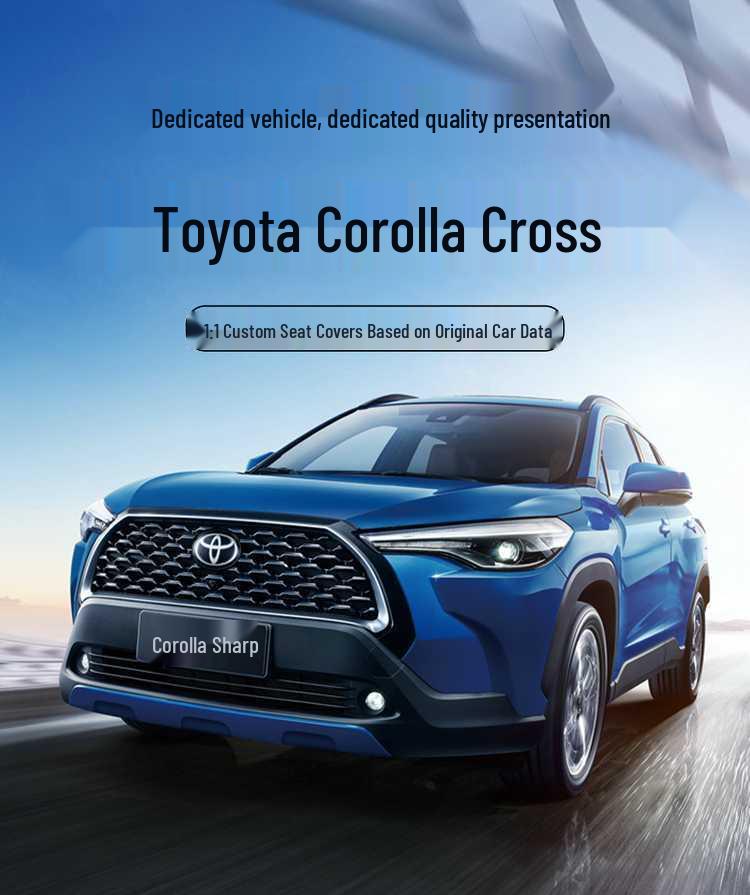 Специальная подушка на сиденье Toyota Corolla Rui Fang - Перфорированный чехол на сиденье для всех сезонов, универсальный, полного покрытия (26 моделей)