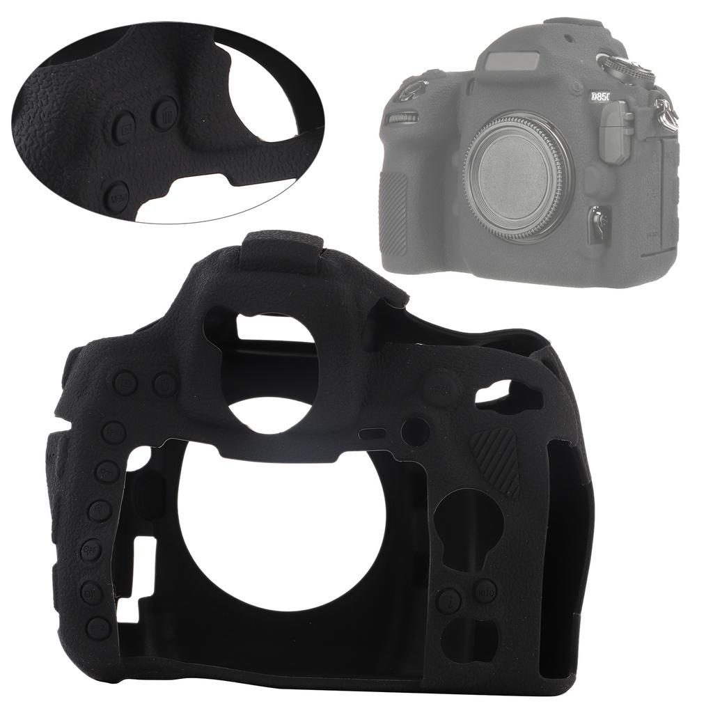 Силиконовый чехол для корпуса камеры Защитная крышка для камеры Nikon D850 Защитная сумка для корпуса