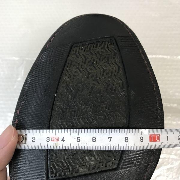 REGAL/Imperial Grade Premium Goodyear Leather Straight Tip Shoes/25.0E/Black/Business/Dress(USED)