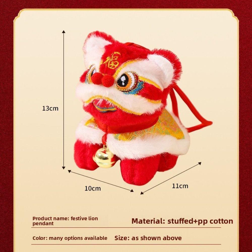 2026 New Year Chinese Spring Festival Ornament Plush Material National Trend Decor  Home Office