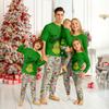 Комплект из топа и брюк с рождественскими принтами для всей семьи Одинаковые комплекты для всей семьи