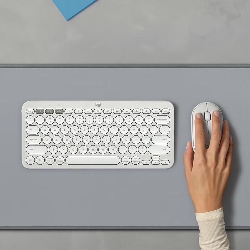 Logitech PEBBLE 2 COMBO Беспроводной набор: Клавиатура и мышь для нескольких устройств
