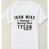 Железный Майк Тайсон Упражнения Тренировка Бодибилдинг Бокс Тренировка Футболка. Хлопковая мужская футболка премиум-класса с коротким рукавом и круглым вырезом, новинка S-3XL