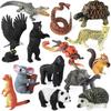 4D Stereo DIY Animal Model Kit: Eagle, Scorpion, Gecko, Rattlesnake, Spider, Lizard, Squirrel, Hedgehog