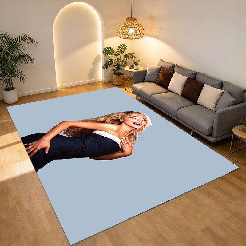 Fashion Model Living Room Nonslip Area Rug Soft Carpet For Bedroom Game Playroom Sofa Office Home Decor Doormat Christmas Gift C9261433